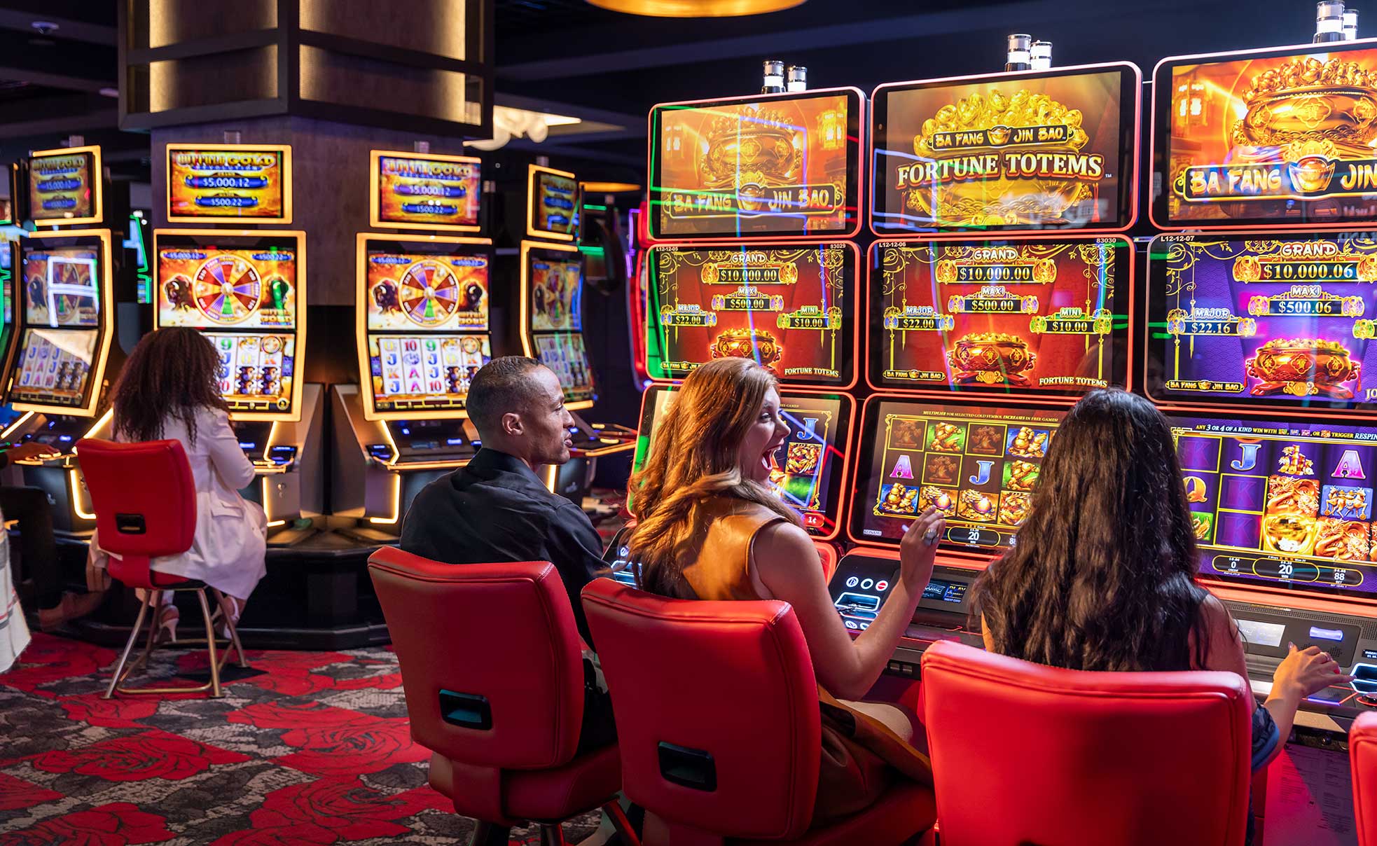 大发彩票豪华赌场大厅展示